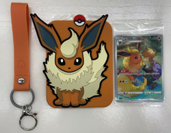 Pokemon S-Chinese (Eevee Card Frame Case Gift Box) Flareon CSGC Sealed Holo NM - Image 1