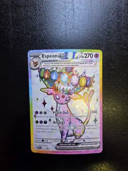 Espeon EX SVP 175 Ultra Rare SV Promo Pokemon Card - NM - Image 1