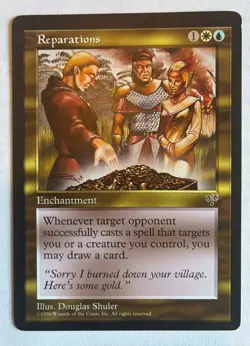MTG Magic the Gathering Reparations (278/351) Mirage LP - Image 1