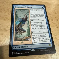 MTG BLOOMBURROW Stormchaser's Talent 75 Regular - Image 1
