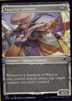 Kamigawa: Neon Dynasty #310 Imperial Subduer (Showcase) - Image 1