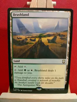 Brushland - Modern Horizons 3 Commander - NM - Rare - MTG - Image 1