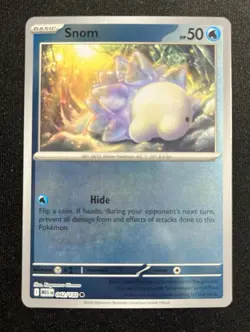 Snom 042/132 Reverse Holo Mega Evolutions Pokemon TCG - Image 1