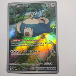 Pokemon Card Snorlax SVP EN 051 Scarlet & Violet 151 Promo Holo NM - Image 1