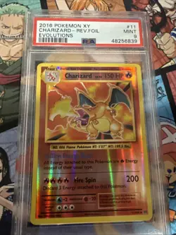 Pokemon Xy Evolutions Charizard Reverse Holo PSA 9 - Image 1