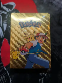 Pokemon 55 piece Ultra Gold Foil Card Deck for Collectors NEW SEALED! RARE!! - Image 1