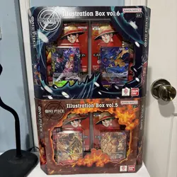 One piece 3x Illustration Box Vol 5 & 3x Illustration Box Vol 6 LOT of 6x Total - Image 1