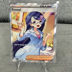 Pokemon TCG Sv11 Black Bolt: Trainer Card Fennel 162/086 Full Art (EN) - NM - Image 3
