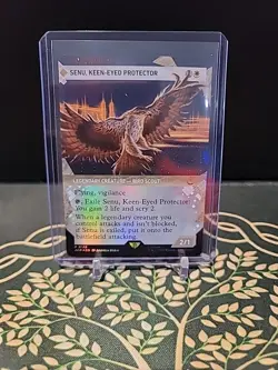 Senu, Keen-Eyed Protector Showcase Foil Assassin's Creed ACR MTG - Image 1