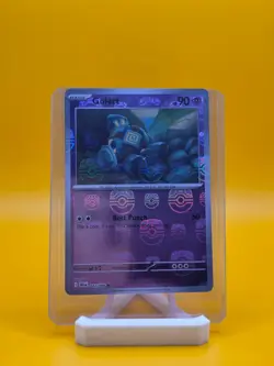 Golett 042/086 Master Ball Holo SV: Black Bolt Pokemon Card NM - Image 1