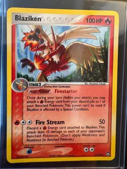 Blaziken 5/108 Power Keepers - see images for quality - Pokemon TCG vintage - Image 1