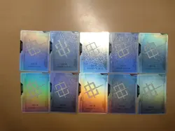 Gundam Catd Game Ver.β Beta Resource 10 Pieces Parallel Cards Set TCG - Image 1