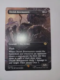 Orcish Bowmasters Borderless LTR 0433 Near-mint Magic: The Gathering Single - Image 2