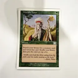 Worldly Tutor Classic MTG 6th Edition Green Instant Uncommon English #269 - Image 1