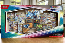 Pokemon TCG Prismatic Evolutions Lucario ex & Tyranitar ex Premium Collection - Image 1