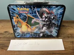Pokemon 2019 Collector’s Tin Armored Mewtwo Charizard English Factory Sealed NEW 820650805462 - Image 3