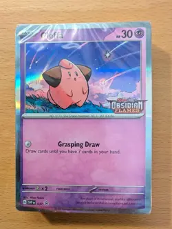 Cleffa 037 SVP EN Stamped Obsidian Flames Togekiss 038SVP Sealed Promos Pokemon - Image 4