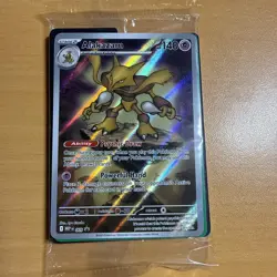 Pokemon Alakazam TCG MEP 009 Mega Evolution Black Star Promo - Image 1