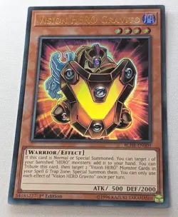 Vision HERO Gravito - BLHR-EN009 - Ultra Rare 1st Edition - Yugioh - Image 1