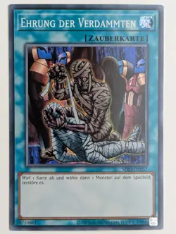 Ehrung der Verdammten MRD-DE057 Super Rare Deutsch NM YUGIOH - Image 1