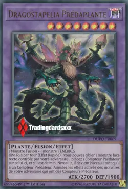 ♦Yu-Gi-Oh!♦ Dragostapelia Predaplante (Predaplant) : DUPO-FR069 -VF/Ultra Rare- - Image 1