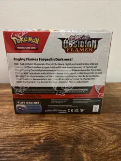 Pokemon TCG: Obsidian Flames Booster Box - 36 Packs - Factory Sealed - Image 2