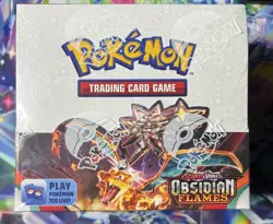 POKEMON TCG - 36 PACK BOOSTER BOX - OBSIDIAN FLAMES - FACTORY SEALED - ENGLISH - Image 1