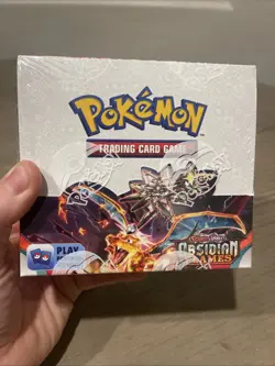 Pokemon TCG Scarlet & Violet Obsidian Flames Booster Box FACTORY SEALED 36 Packs - Image 1