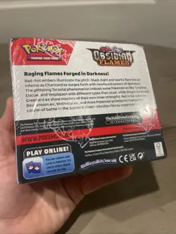 Pokemon TCG Scarlet & Violet Obsidian Flames Booster Box FACTORY SEALED 36 Packs - Image 4