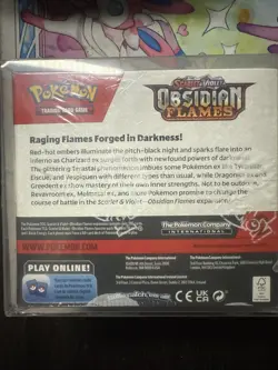 Pokemon TCG Obsidian Flames Booster Box (36 Booster Packs) FACTORY SEALED NEW - Image 2