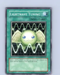 Yu-Gi-Oh TCG Lightwave Tuning TDGS-EN050 Unlimited Regular Common Card NM - Image 1
