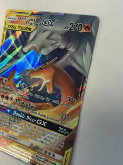 Pokemon TCG Reshiram & Charizard GX Holo Card 20/214 Unbroken Bonds NM - Image 4
