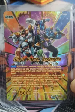 Ginyu Force, Assemble SLR Dragon Ball Super Card Game Fearsome Rivals BT29-058 - Image 1