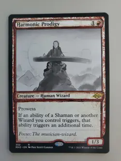 MTG Harmonic Prodigy Modern Horizons 2 Sketch Rare - Image 1