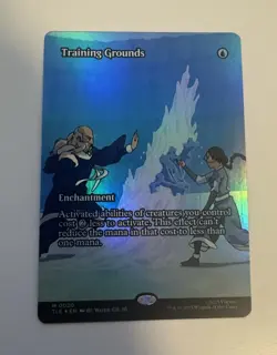 Training Grounds FOIL Borderless 20 Avatar Eternal TLE MTG Mythic Unplayed Mint - Image 1