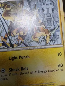 HP Pokemon Card HS Triumphant Electabuzz 33/102 - Image 5