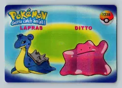 Pokemon Card - Lapras & Ditto #1238 - Vending Machine - Holo - Image 1
