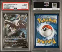 Pokemon 2022 Lugia V 186/195 Alt Art Silver Tempest GEM MINT PSA 10 - Image 3