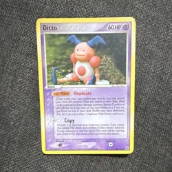 Pokemon TCG-Ditto-EX Delta Species-38/113-60HP-Regular-English-2005 - Image 1