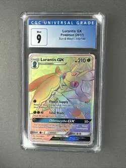 Pokemon Lurantis GX 150/149 Sun & Moon English Secret Rare 9 (2017) - Image 1