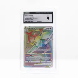 Pokemon Arceus VSTAR #176 Rainbow Rare Brilliant Stars - CGC 9 Mint - Image 2