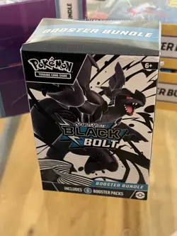 Pokemon TCG - Black Bolt Booster Box Factory Sealed English New - Image 1