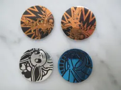 1999 Pokemon Token Coin Holographic Wizards Chancey Salamence Pikachu Aerodactyl - Image 2