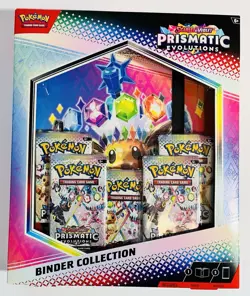 Pokemon TCG Scarlet & Violet Prismatic Evolutions Binder Collection- Sealed - Image 1