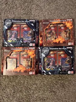 One Piece Illustration Box Vol. 5 & 6 "Lot of 4" 2 each- Sealed In Hand - Image 1