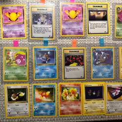 Pokemon Vintage 19 Card Lot Team Rocket, Eevee, Dark Gyarados NM - Image 2