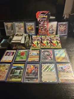 Pokemon Card Lot. ALL NM. Destined Rival+Nihil Zero+FREE BOOSTER PACK. See Descr - Image 1