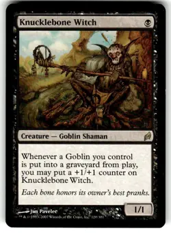 MTG Knucklebone Witch - Lorwyn #120 NM - Image 1