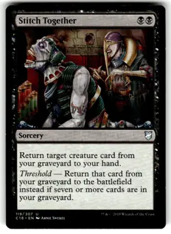 Stitch Together Commander 2018 Regular MTG NM - Image 1
