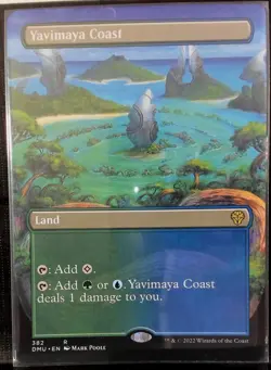 Yavimaya Coast 382 NM Borderless Dominaria United Regular - Image 1